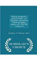 Bishop Sarapion's Prayer-Book