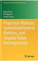 Projection Matrices, Generalized Inverse Matrices, and Singular Value Decomposition: (Statistics for Social and Behavioral Sciences)