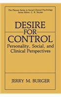 Desire for Control