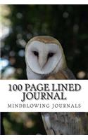 100 Page Lined Journal