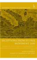 Exceptions from EU Free Movement Law