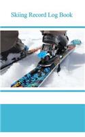Skiing Record Log Book