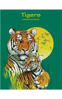 Tigers Coloring Book for Grown-Ups 1: (1 Tigers)