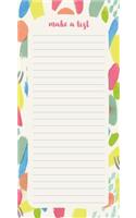 2020 High Note® Fresh & Colorful Vertical List Pad