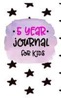 5 Year Journal For Kids: 5 Years Of Memories, Blank Date No Month