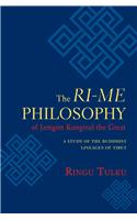The Ri-ME Philosophy of Jamgon Kongtrul the Great