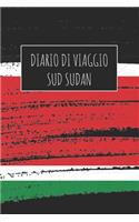 Diario di Viaggio Sud Sudan: 6x9 Diario di viaggio I Taccuino con liste di controllo da compilare I Un regalo perfetto per il tuo viaggio in Sud Sudan e per ogni viaggiatore