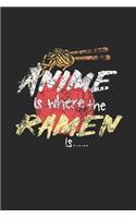 Aniem Ramen Noodles Notebook