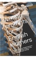 Writing prompts for English learners