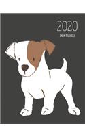 2020 Jack Russell: Dated Weekly Planner With To Do Notes & Dog Quotes - Jack Russell Mostly White(62 Awesome Calendar Planners for Dog Owners Dark)