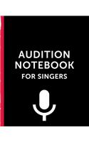 Audition Notebook For Singers