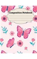 Composition Notebook: Wide Ruled Lined Paper Notebook Journal, Large (8.5 x 11 inches) - 100 Pages