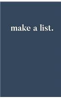 Make A List