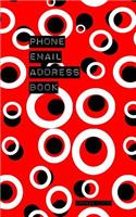 Circles and Dots Address Book: Phone Numbers and Email