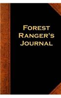 Forest Ranger's Journal