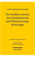 Der Konflikt zwischen dem Bankgeheimnis und Refinanzierungsabtretungen