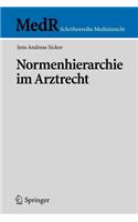 Normenhierarchie im Arztrecht