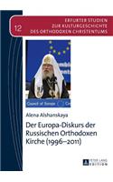 Der Europa-Diskurs der Russischen Orthodoxen Kirche (1996-2011)