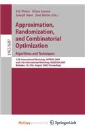 Approximation, Randomization, and Combinatorial Optimization. Algorithms and Techniques