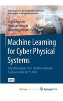 Machine Learning for Cyber Physical Systems