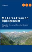 Motorradtouren leicht gemacht