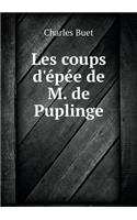 Les coups d'épée de M. de Puplinge