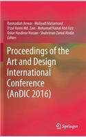 Proceedings of the Art and Design International Conference (Andic 2016)