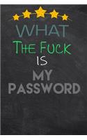 What the fuck is my password