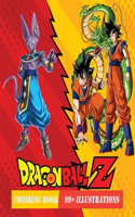 Dragon Ball Z Coloring Book 99+ Illustrations