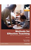 Methods for Effective Teaching