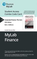 Mylab Finance with Pearson Etext -- Combo Access Card -- For Corporate Finance