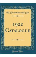 1922 Catalogue (Classic Reprint)