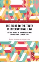 Right to The Truth in International Law