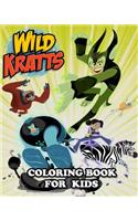 Wild Kratts Coloring Book for Kids