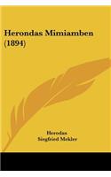 Herondas Mimiamben (1894)