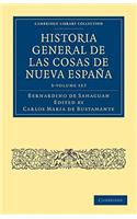 Historia General de Las Cosas de Nueva España 3 Volume Paperback Set