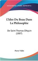 L'Idee Du Beau Dans La Philosophie