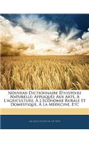 Nouveau Dictionnaire D'Histoire Naturelle