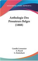 Anthologie Des Prosateurs Belges (1888)