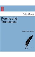 Poems and Transcripts.