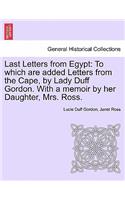 Last Letters from Egypt
