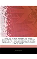 Articles on Linux File Sharing Software, Including: Limewire, Mldonkey, Amule, Xmule, Ktorrent, Frostwire, Transmission (Bittorrent Client), Qbittorrent, Vuze, Kmldonkey, Phex, Sharelin, Imule, Topbt(English)