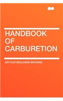 Handbook of Carburetion
