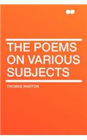 The Poems on Various Subjects