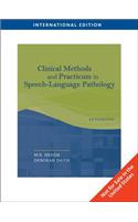 Clinical Methods and Practicum in Speech-Language Pathology, International Edition