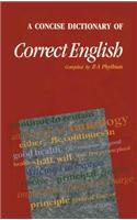 Concise Dictionary of Correct English