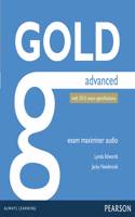 Gold Advanced Exam Maximiser Class Audio CDs: (Gold)