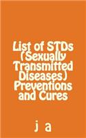 List of STDs (Sexually Transmitted Diseases) Preventions and Cures