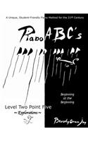 Piano ABC's - Level Two Point Five