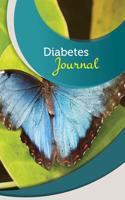 Diabetes Journal: 50 Pages, 5.5 X 8.5 Beautiful Blue Butterfly